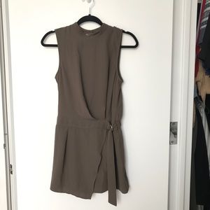 Brown Forever 21 Romper - S